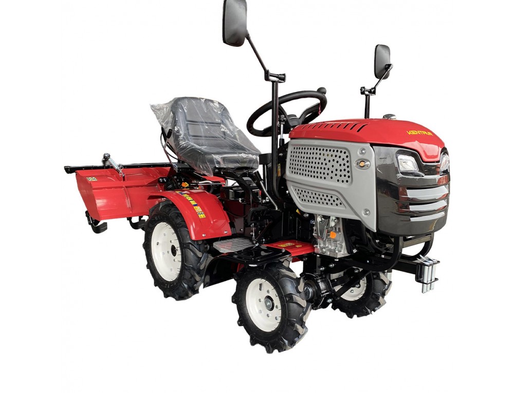 Трактор KENTAVR 15D/1000 с почвофрезой